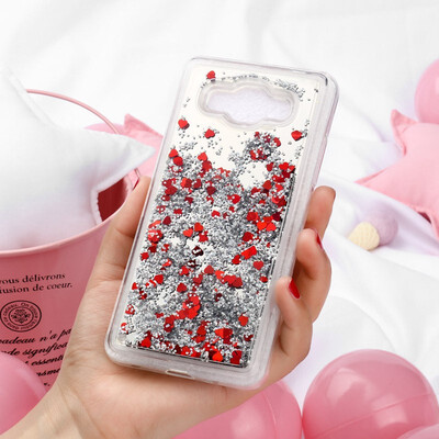 

Akabeila Cover for Samsung Galaxy J2 Prime Case Soft Mirror Dynamic Glitter Phone Protector Cover Shell Grand Prime Plus