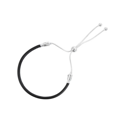 

PANDORA Pandora black leather hand strap chain 597225CBK-2