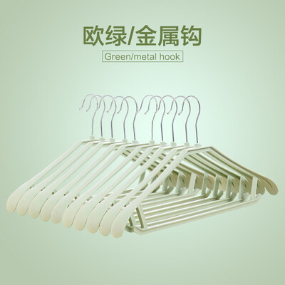 

hanger wide shoulder seamless drying rack non-slip hanger dry&wet plastic drying rack adult children non-slip clothes support thickening European pink