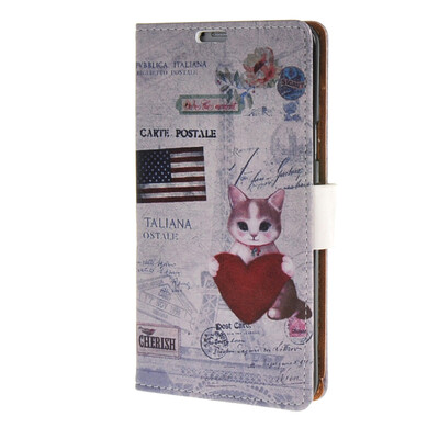 

MOONCASE чехол для Samsung Galaxy Note 5 Leather Flip Wallet Style and Kickstand Case Cover [Cute Pattern] Design / a07