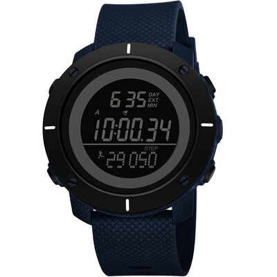 

Sports step fashion mens watch LED electronic watch student sports time record digital electronic watch