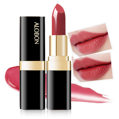 

ALOBON Crystal Bright Lipstick 04 Bean Paste 32g Lip Lipstick Lip Gloss Lasting Moisturizing&Not Decolorizing