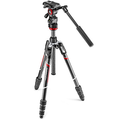 

Manfrotto MVKBFRTC-LIVE Befree Live carbon fiber twist lock camera head tripod set