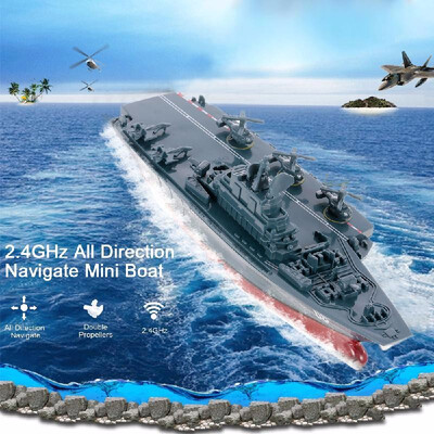 

Create Toys Sea Wing Star 3319 24GHz All Direction Navigate Mini Radio Control Electric Warship Boat RTR