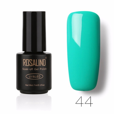 

ROSALIND Gel 1 Black Bottle 7ML Pure Color 58 Colors 01-58 Gel Nail Polish Soak Off Nail Art Semi-Premanent UV LED Gel Lacquer