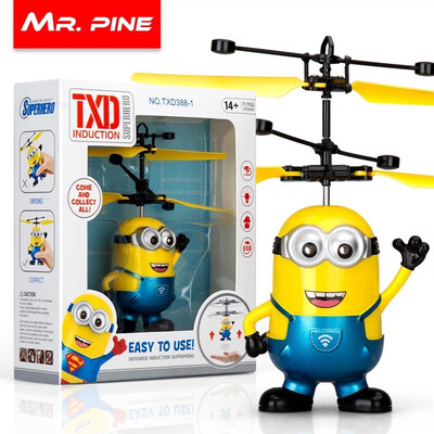 

Best selling levitation remote control aircraft small yellow man induction aircraft childrens toys