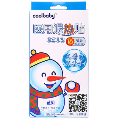 

Coolbaby Жаропонижающие пластыри для малышей 16шт.