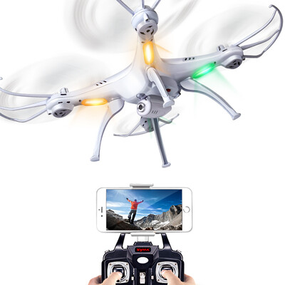 

Syma X5SW Радиоуправляемый квадрокоптер ( Upgrade Syma X5C ) с камерой 2.4 ГГц 4CH 4 канала FPV
