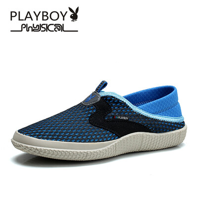 

PLAYBOY brand Summer,New,Sport casual,Korean style,Breathable mesh,Lightweight sneakers,Set foot,Men's shoes