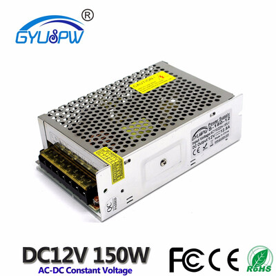 

Universal 12V 125A 150W Switching Switch Power Supply Transformer 100-240v AC dc12V SMPS For Led Strip Modules Lighting CCTV