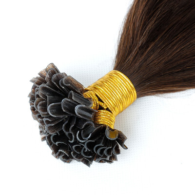 

BHF HAIR Fusion hair extensions Pure Color 1 100 Remy Brazilian Human Hair U-Tip Full Set 1gs 20g pack