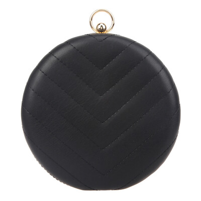 

Fawziya Clutch Purses For Women Ring Leather Evening Bags