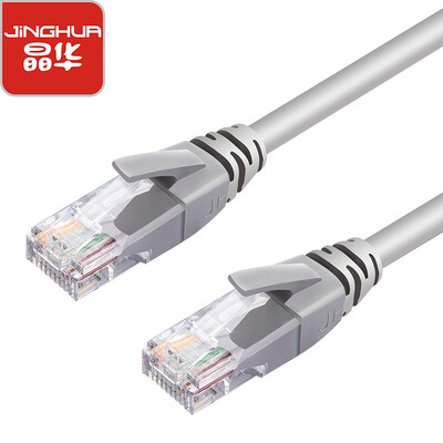 

Jinghua JH 0516 high speed Category 5 network cable jumper CAT5 100M network cable desktop notebook connection router cable gray 8 meters