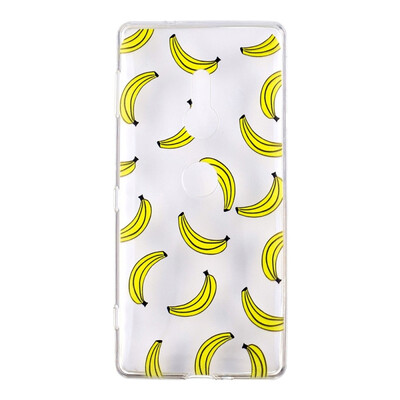 

MOONCASE Sony Xperia XZ2 High Translucent TPU-Banana