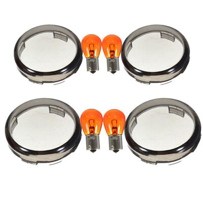 

Turn Signal Indicator Lenses & Bulb Sportster Softail for Harley Davidson