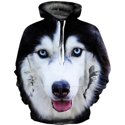 

Mens Hoodie 3D Printed Women Pullover Sweater