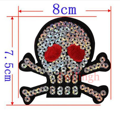 

1Pcs New Cartoon Patches Iron On Embroidered Patch Flower Applique Sewing Fabric Repair Clothes Patches Stickers DIY Accessories