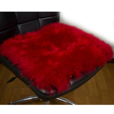 

Universal 100 Australian Pure Natural Wool Seat Cover12 Colors Winter Car Cushion 1 Whole Sheep Skin Seat Cushion Auto WSC_05