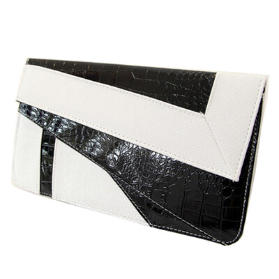 

Women Handbag Serpentine Clutch Envelope Shoulder messenger Evening Bag Purse