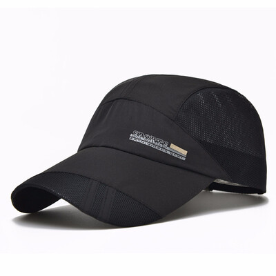 

Hat summer men&women Korean version of the outdoor sports quick-drying cap sunscreen baseball cap net cap summer sun hat