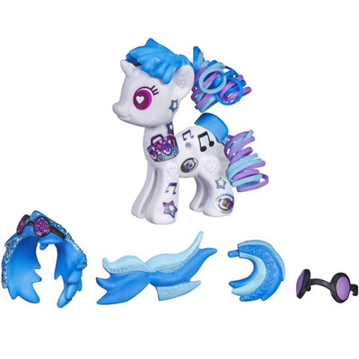 

Hasbro лошадка Баоли POP модные аксессуары Вей Ньер (синие и белые) игрушки для девушек B0741