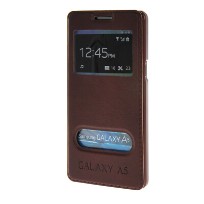 

MOONCASE Samsung Galaxy A5 чехол для View Leather Flip Pouch Bracket Back Cover Red