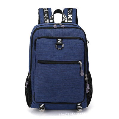

Business Mens Backpack Package Korean Version of The Tide Travel Bag Leisure Girl Student Computer Schoolbag Simple Fashion