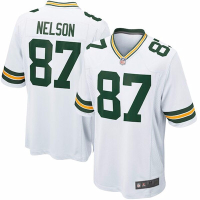 

Mens Green Bay Packers Aaron Rodgers Nike White Game Jersey