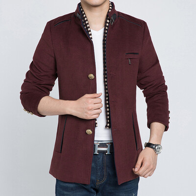 

Necini™ Man'S autumn and winter coat Korean men's casual windbreaker jacket male thin male models Plus Size