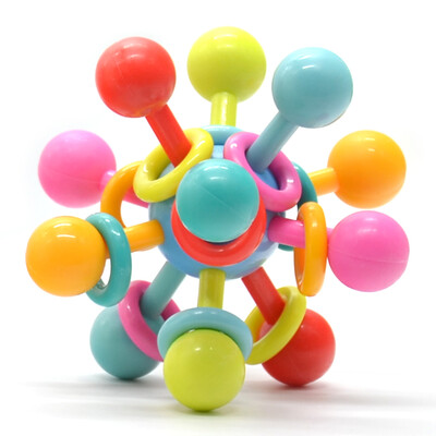 

Manhattan Toy Manhattan golfer catching ball baby teether toy child solid tooth molars appease rattle atomic structure rattle teeth gum