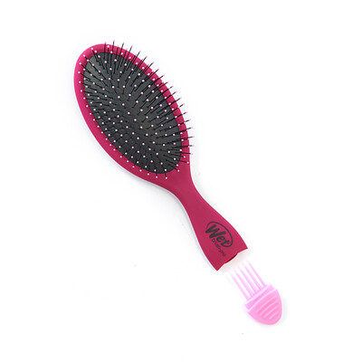 

Witt magic comb Wetbrush multi-function clean massage Shun hair wet&dry comb Combs gift gifts to send girlfriends to send girlfriends ABS resin 8245 wine red