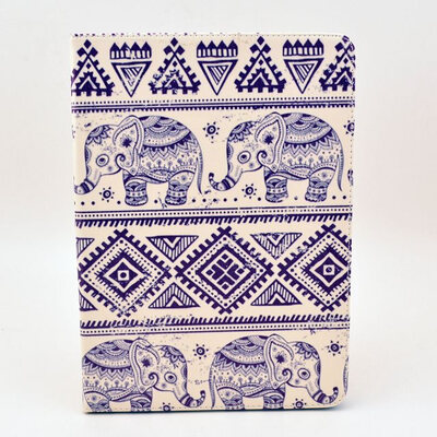 

MITI Tablet Cases For iPad Air Hot Sale PU Leather Chinese Style Flower Printed Stand Protective Cover For iPad 5