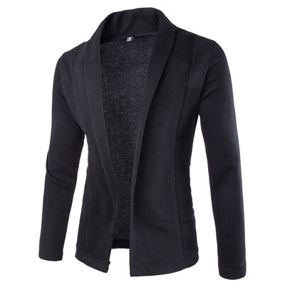 

Zogaa Men's Knitwear New Simple Slim V-neck