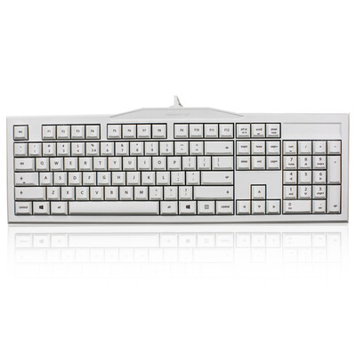 

Cherry Cherry MX-BOARD 20 G80-3800 mechanical keyboard white green axis