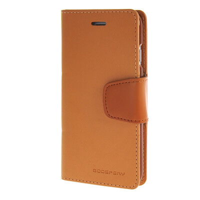 

MOONCASE Case for iPhone 6 (4.7") PU Leather Flip Wallet Card Slot Stand Back Cover Brown