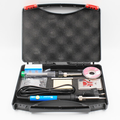 

Solder Iron 60W 220V Adjustable Temperature Electric Soldering Iron Kit For Welding Rework Repair