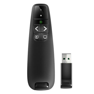 

Fast flower house flip pen rechargeable portable speech pen PPT flip pen laser flip pen wireless demonstrator black green light