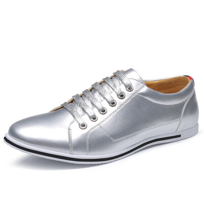 

JUQI Business Men Oxford Genuine Leather Shoes