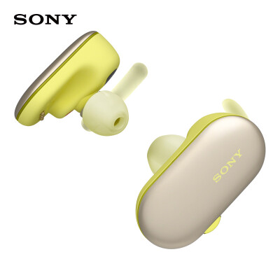 

Sony SONY WF-SP900 true wireless waterproof sports headphones IPX58 waterproof level touch panel 4GB memory yellow