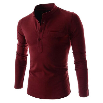 

Zogaa New Korean Men's Polo Shirt Slim