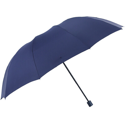 

Paradise umbrella umbrella large umbrella pole bold lotus leaf water-repellent collision cloth umbrella 33212E touch Tibetan blue