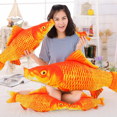 

Fish Fluffy Pillow Cushion Toy Home Decor Supporting Sofa Cushion