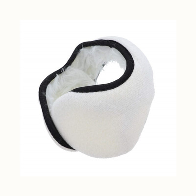 

2018 mens womens solid color folding earmuffs