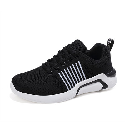 

2018 mesh breathable casual shoes Korean version of the wild fitness running shoes breathable female non-slip non-smelling foot sn