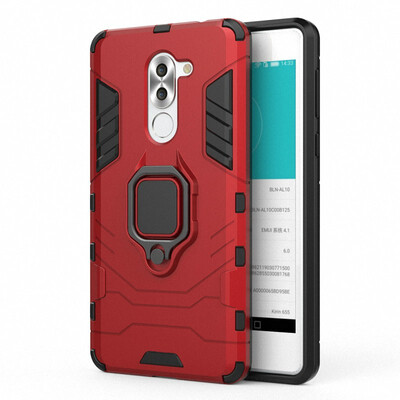 

For Huawei Mate 9 lite BLL-L23 Ring Case Car Holder Phone Case for Huawei Honor 6x BLN-L21 BLN-L22 BLN-L24 Armor Case Cover