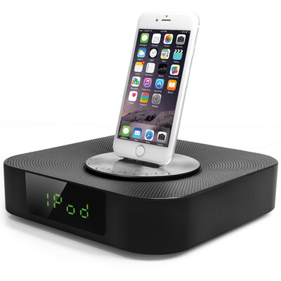

RSR DS408A Bluetooth Audio 7 6s Apple Phone Base Charger Player Home TV Audio Computer Subwoofer Black