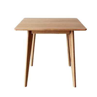 

2018 leisure wooden square dining table for 4 people