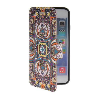 

MOONCASE Cute Pattern Leather Side Flip Wallet Card Slot Pouch Stand Shell Back ЧЕХОЛ ДЛЯ Apple iPhone 6 ( 4.7 inch )