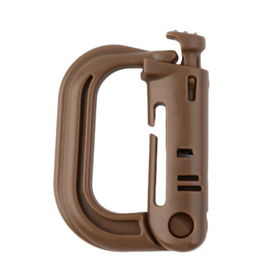 

Outdoor Tactical Gear Carabiner Backpack Keychain D-Ring Spring Snap Clip