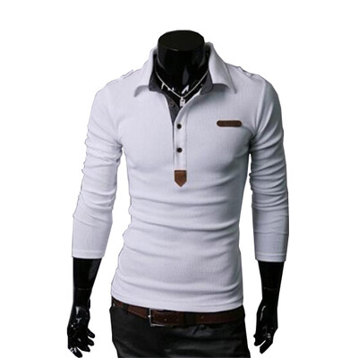 

Zogaa Mens Polo Shirt All-matching Slim Korean